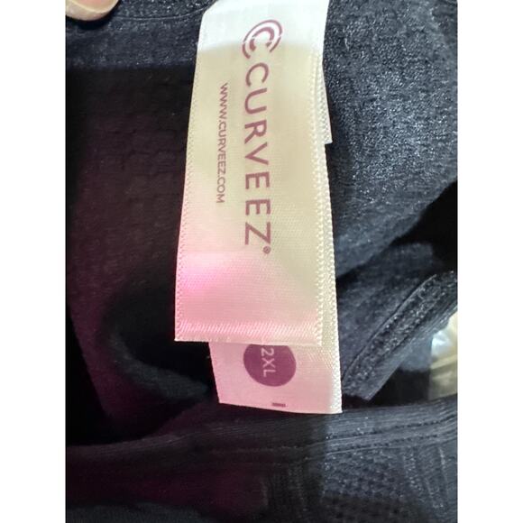 Brand New Curveez Women's 2XL XXL Black Full Support Bra - Picture 8 of 9